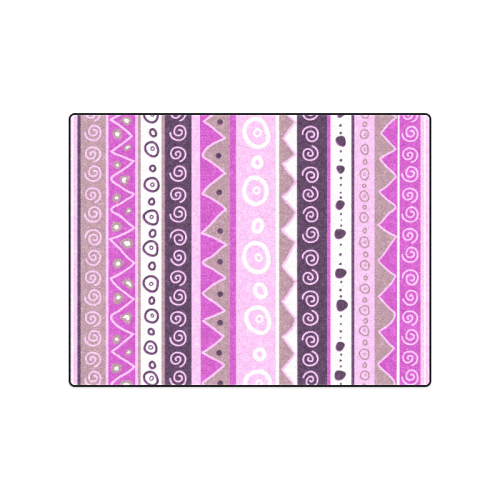 Lavender Trible Blanket 50"x60"