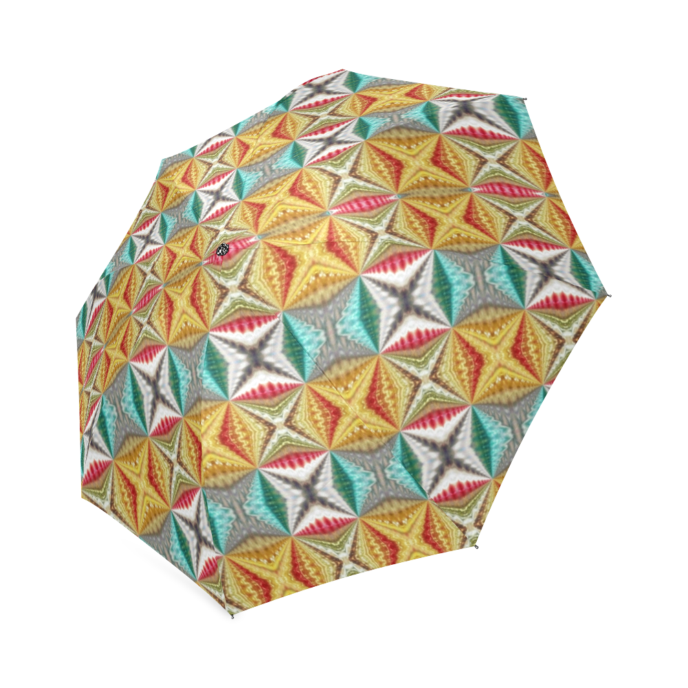 Rex colors-Annabellerockz - umbrella Foldable Umbrella (Model U01)