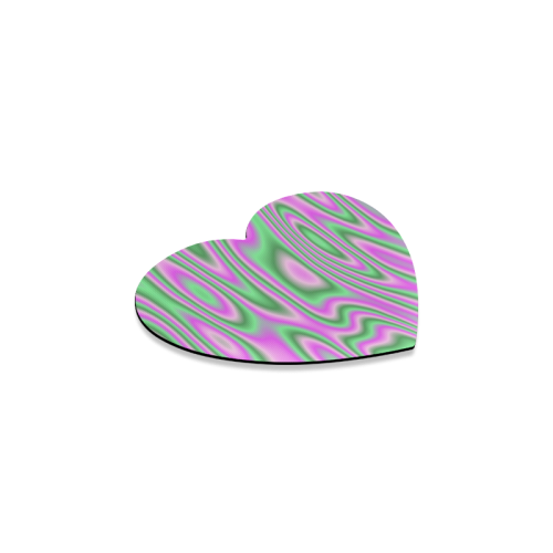 abstract shades 06 Heart Coaster
