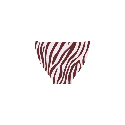 Zebra Print Small Custom Bikini Swimsuit