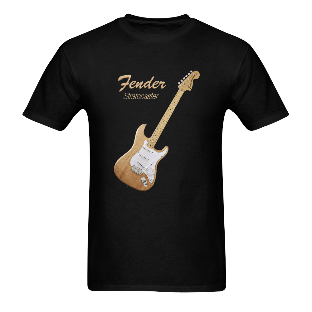 American Fender Stratocaster Sunny Men's T- shirt (Model T06)