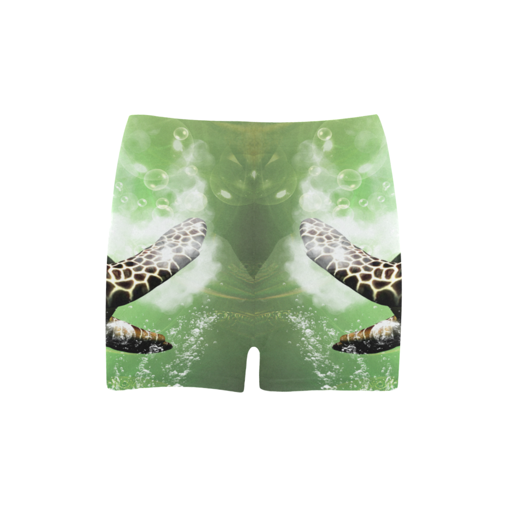 Cute turtle Briseis Skinny Shorts (Model L04)