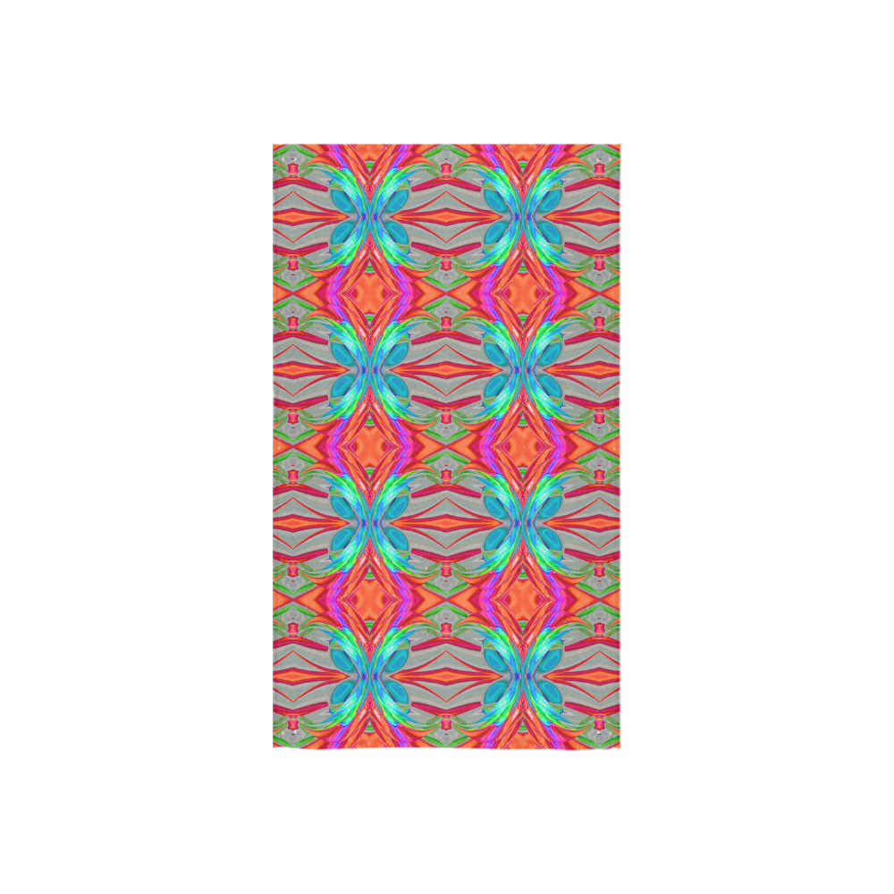Abstract Colorful Ornament CA Custom Towel 16"x28"