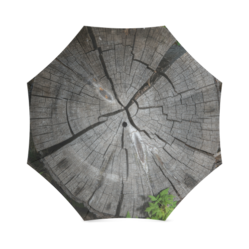 Dried Tree Stump Foldable Umbrella (Model U01)