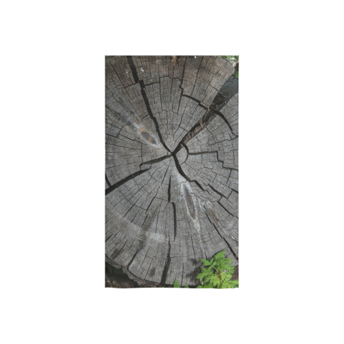 Dried Tree Stump Custom Towel 16"x28"