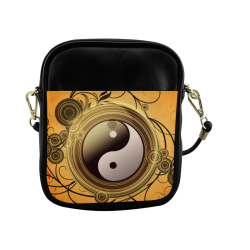 The sign, ying and yang Sling Bag (Model 1627)