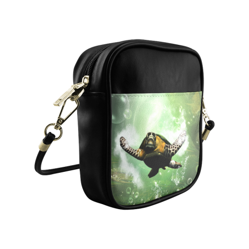 Cute turtle Sling Bag (Model 1627)