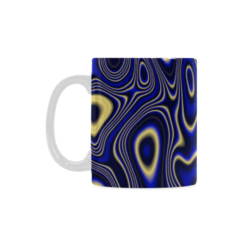 abstract shades 03 White Mug(11OZ)