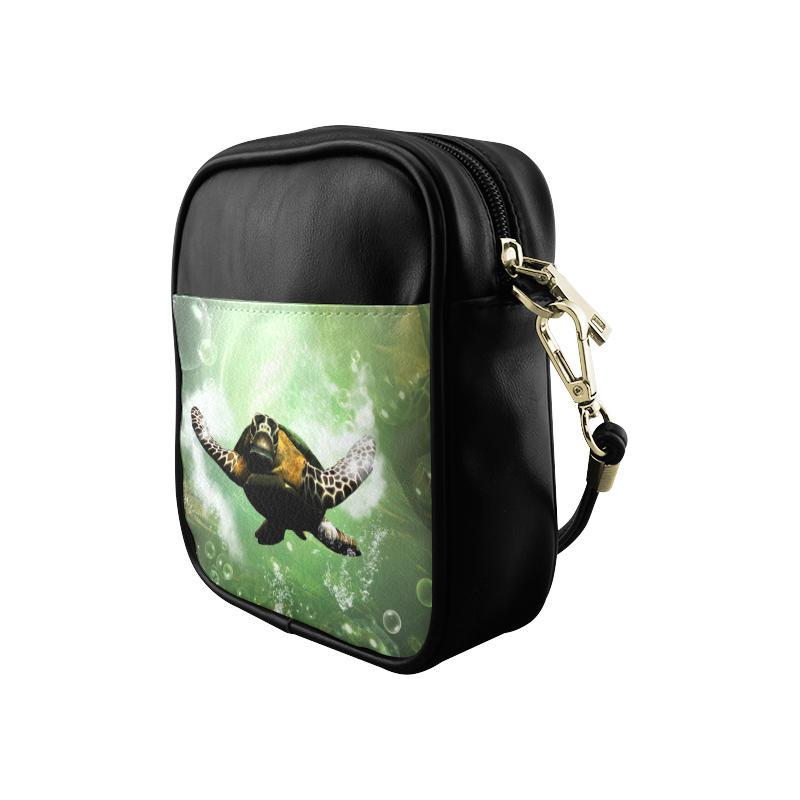 Cute turtle Sling Bag (Model 1627)