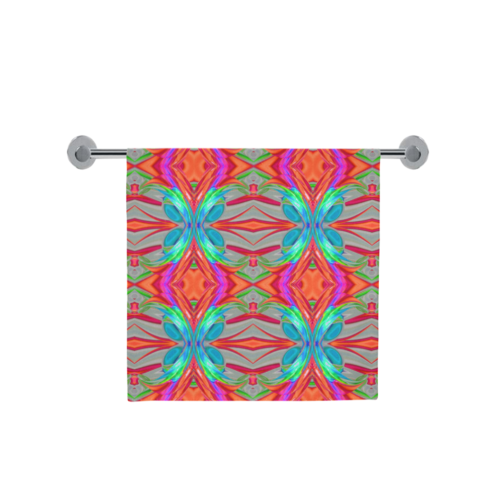 Abstract Colorful Ornament CA Bath Towel 30"x56"