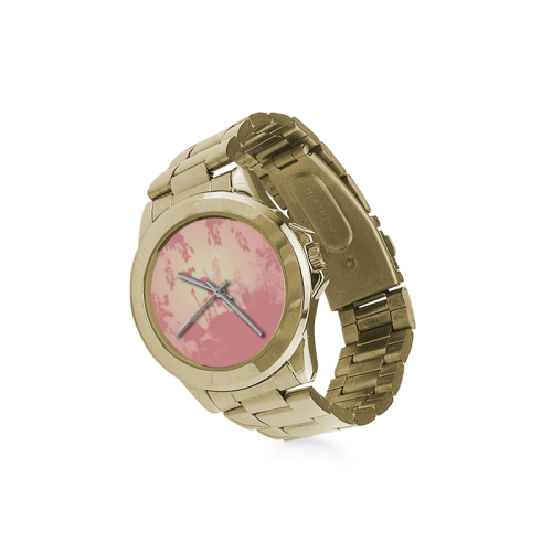 Cute fairy in soft colors Custom Gilt Watch(Model 101)