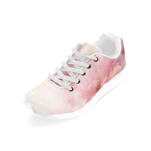Pink Cherry Blossom for Angels Men’s Running Shoes (Model 020)