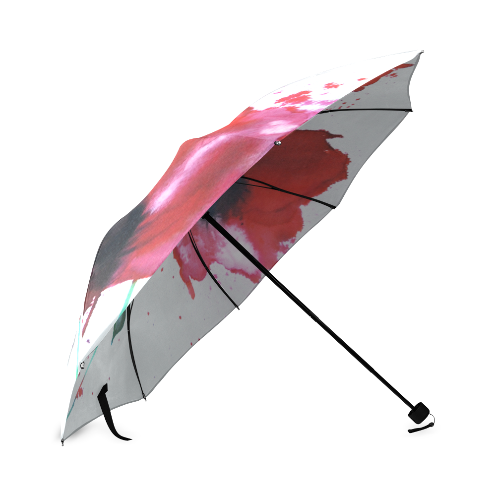 Poppies Foldable Umbrella (Model U01)
