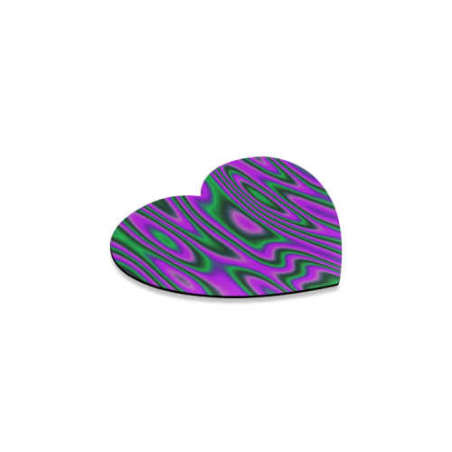abstract shades 06B Heart Coaster