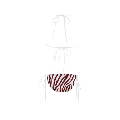 Zebra Print Small Custom Bikini Swimsuit
