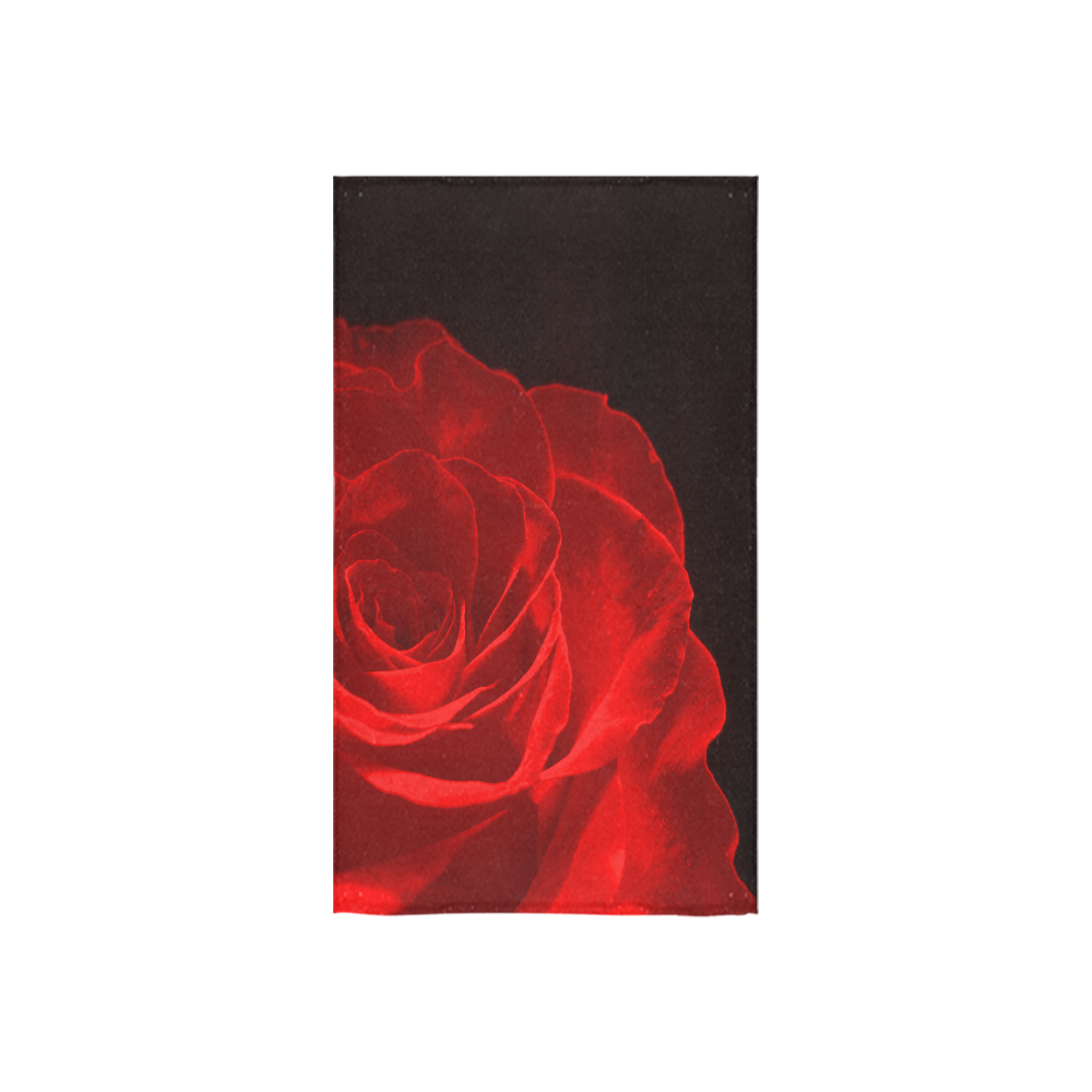A Rose Red Custom Towel 16"x28"