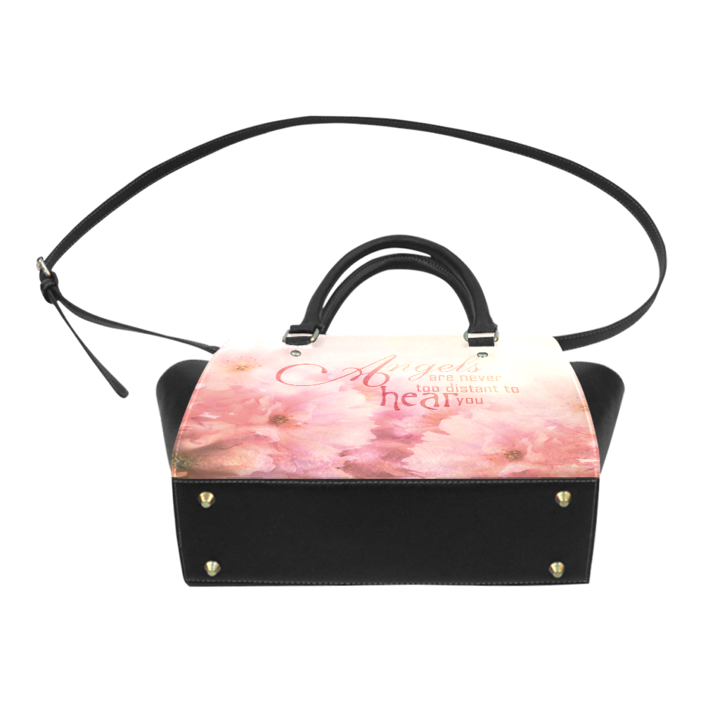 Pink Cherry Blossom for Angels Classic Shoulder Handbag (Model 1653)