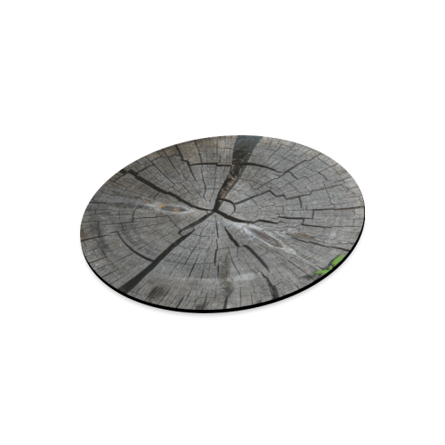 Dried Tree Stump Round Mousepad