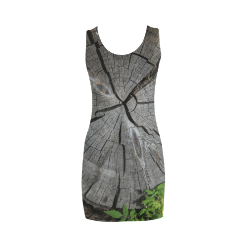 Dried Tree Stump Medea Vest Dress (Model D06)