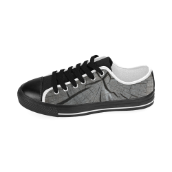 Dried Tree Stump Men's Classic Canvas Shoes (Model 018)