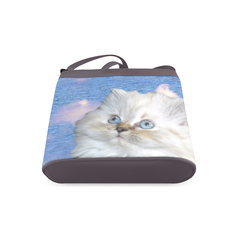 Cat and Water Crossbody Bags (Model 1613)