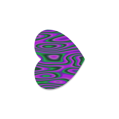 abstract shades 06B Heart Coaster