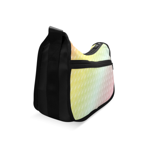 Soft Rainbow Square Crossbody Bags (Model 1616)