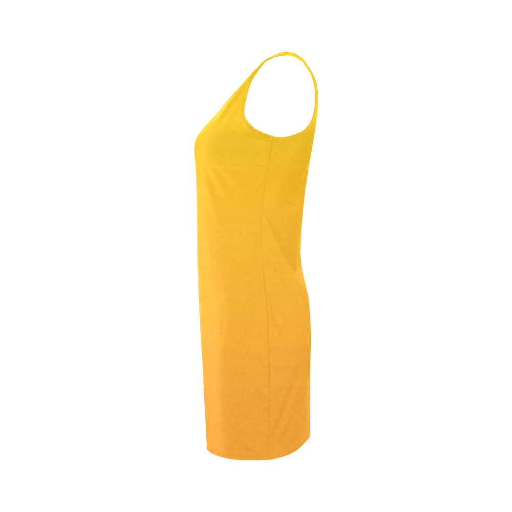 Orange Gradient VAS2 Medea Vest Dress (Model D06)