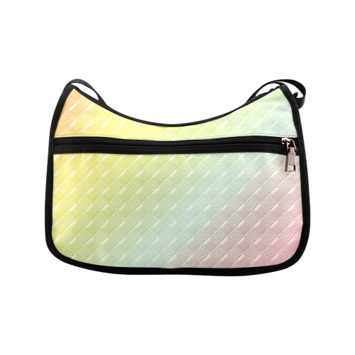 Soft Rainbow Square Crossbody Bags (Model 1616)