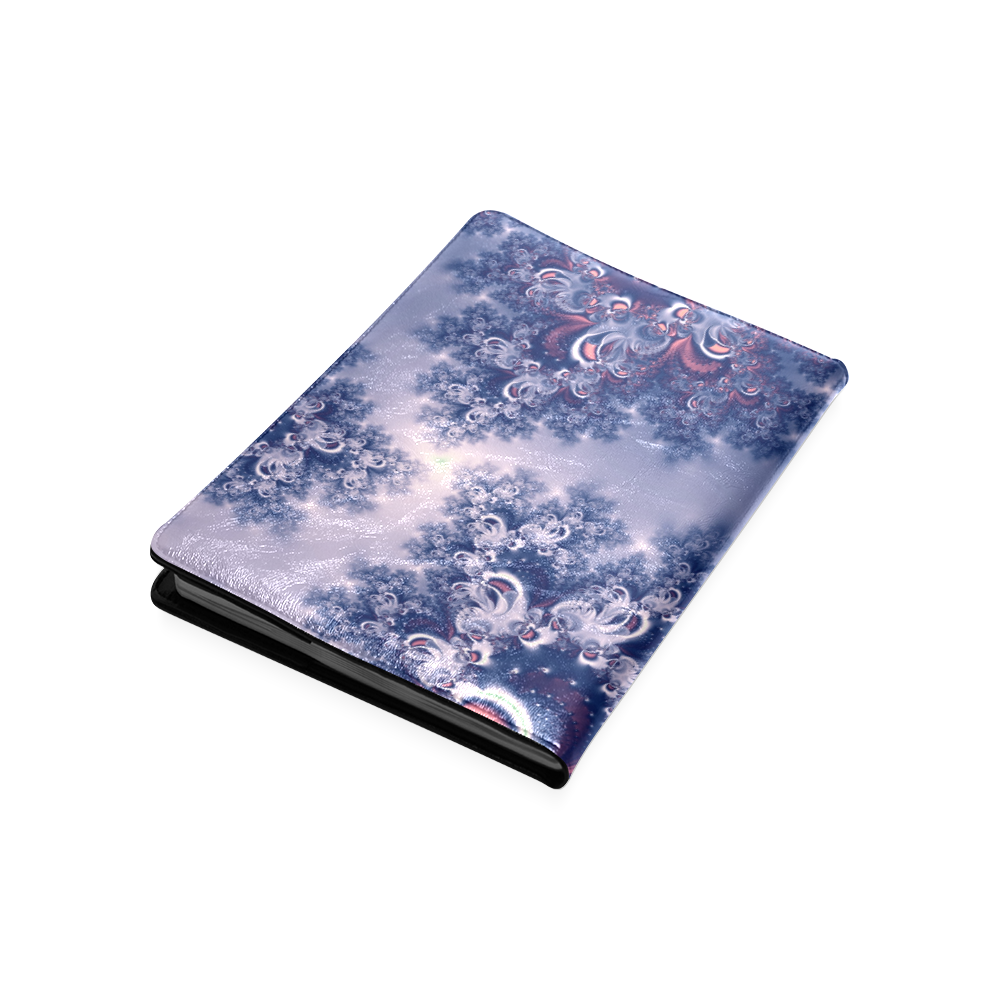 Purple Frost Fractal Custom NoteBook B5