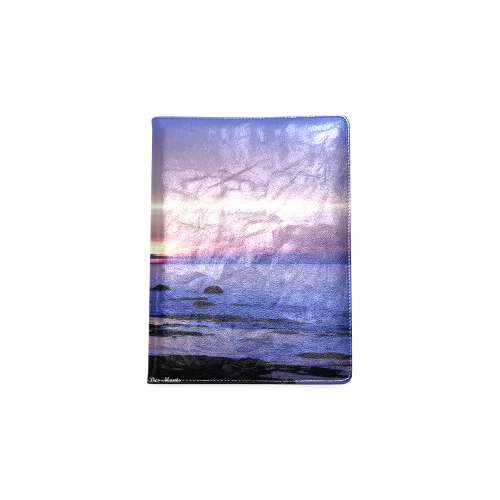 Blue and Purple Sunset Custom NoteBook B5