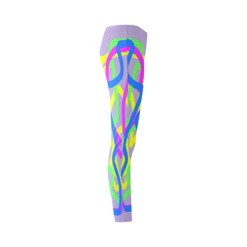 Pop Art Н Cassandra Women's Leggings (Model L01)