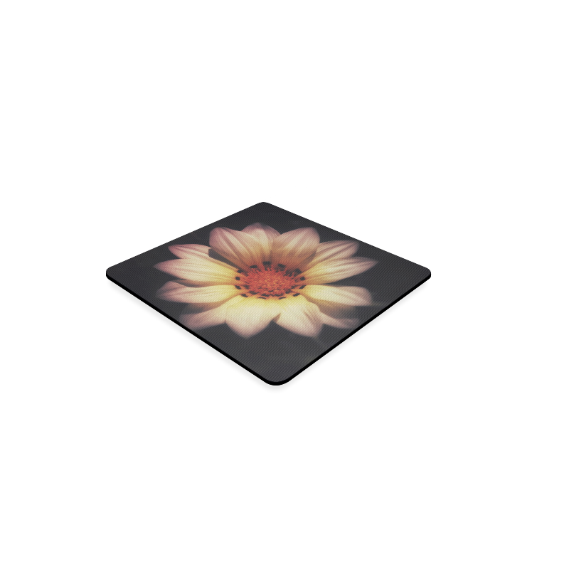 One Flower Square Coaster