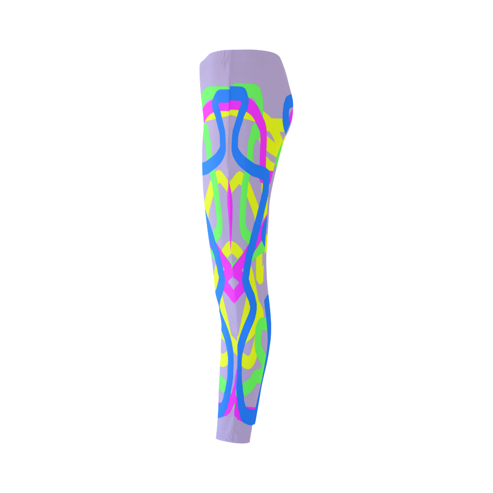 Pop Art Н Cassandra Women's Leggings (Model L01)
