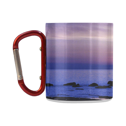 Blue and Purple Sunset Classic Insulated Mug(10.3OZ)