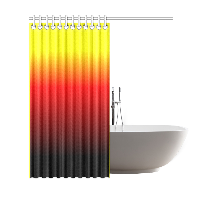Ombre Sunset Shower Curtain 69"x72"