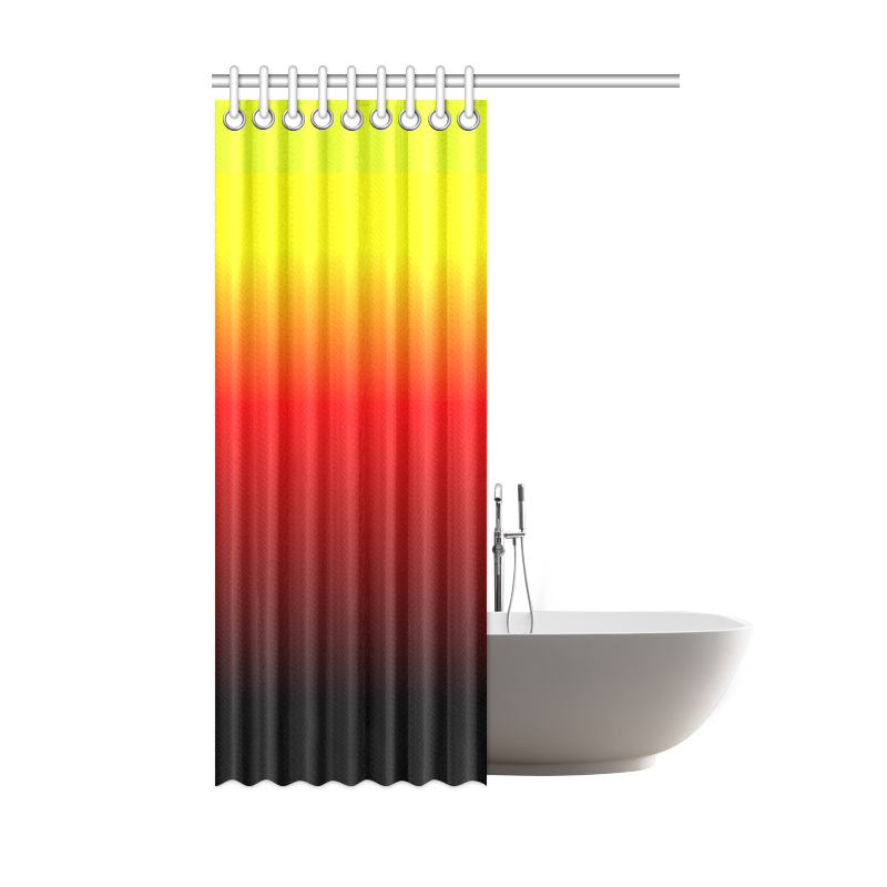 Ombre Sunset Shower Curtain 48"x72"