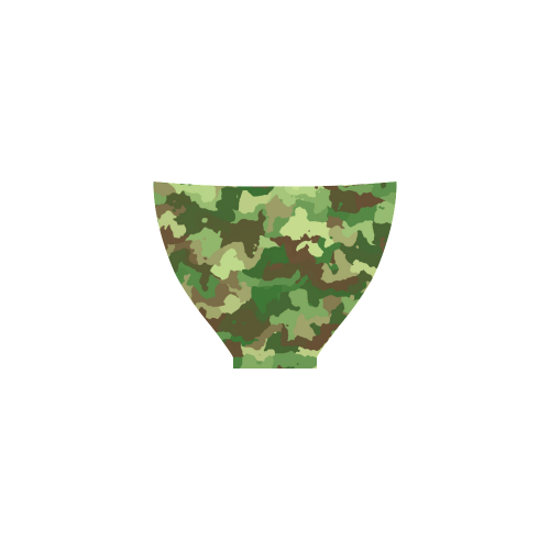 camouflage green Custom Bikini Swimsuit