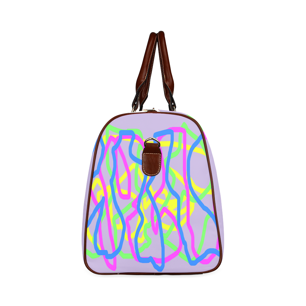 Pop Art Н Waterproof Travel Bag/Small (Model 1639)