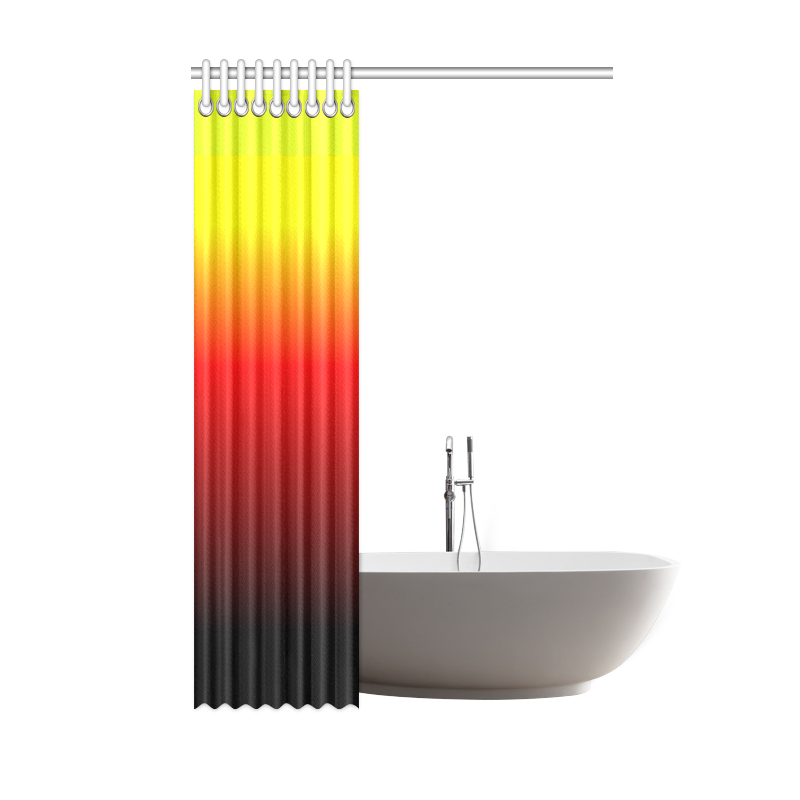 Ombre Sunset Shower Curtain 48"x72"