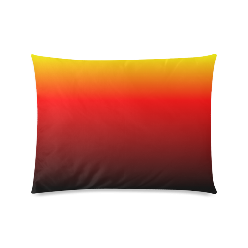 Ombre Sunset Custom Picture Pillow Case 20"x26" (one side)