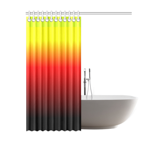 Ombre Sunset Shower Curtain 60"x72"