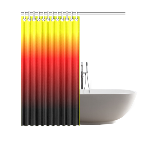 Ombre Sunset Shower Curtain 69"x70"