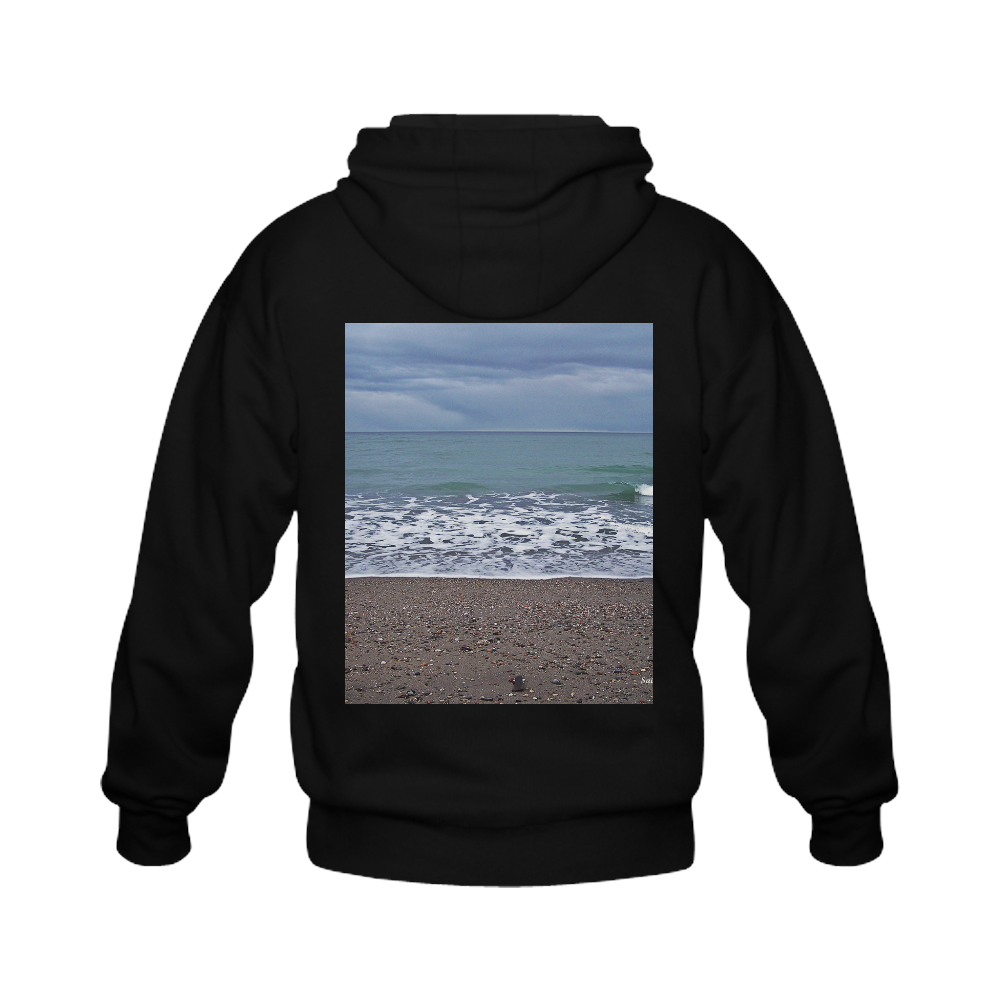 Foam on the Beach Gildan Full Zip Hooded Sweatshirt (Model H02)