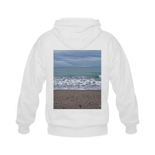 Foam on the Beach Gildan Full Zip Hooded Sweatshirt (Model H02)