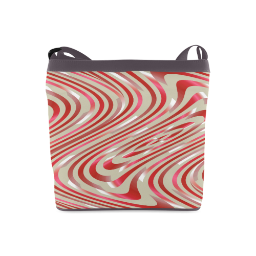 Abstract Zebra A Crossbody Bags (Model 1613)