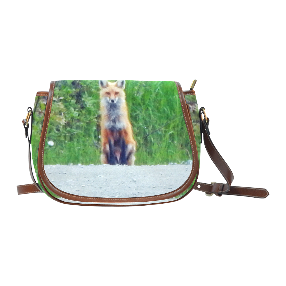 Red Fox Saddle Bag/Small (Model 1649) Full Customization
