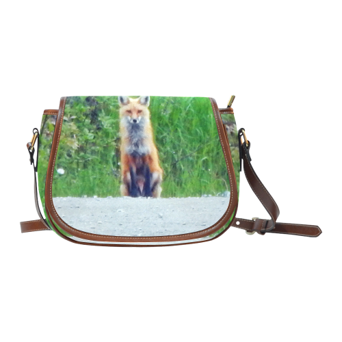 Red Fox Saddle Bag/Small (Model 1649) Full Customization