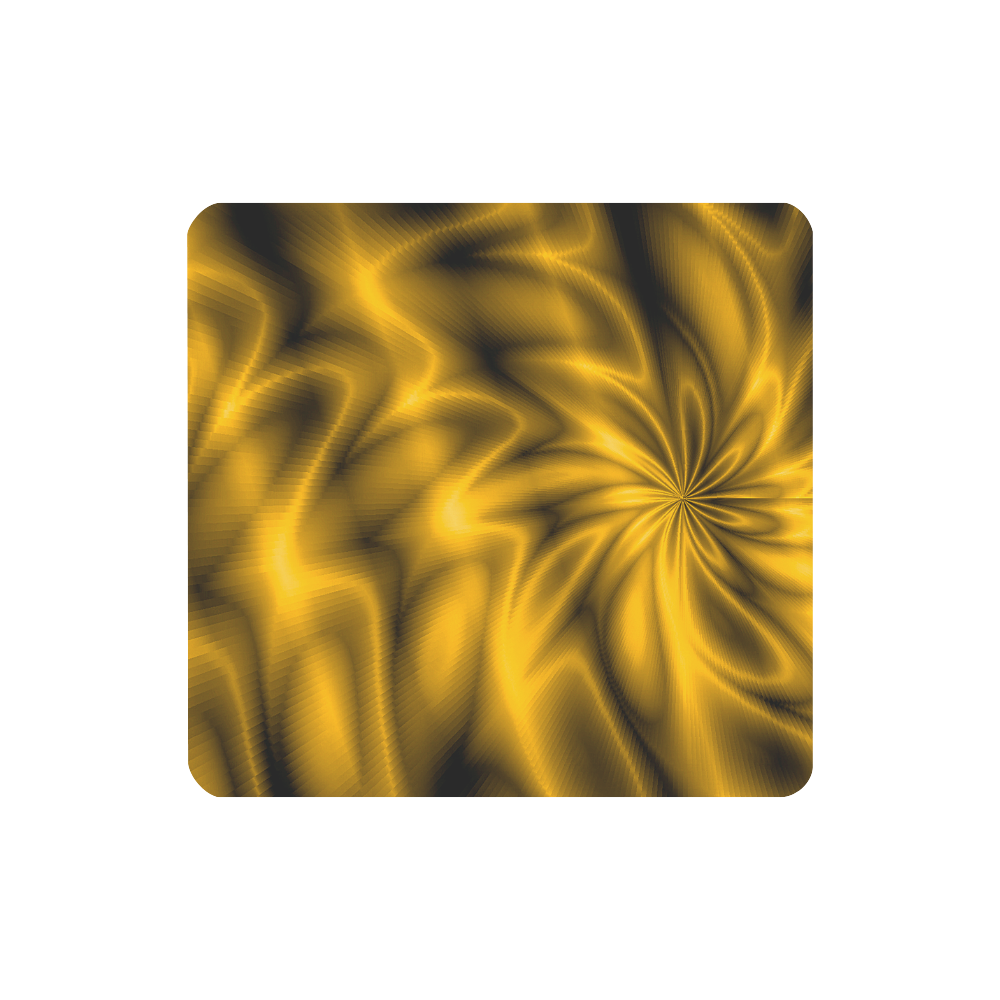 Golden Shiny Swirl Women's Clutch Wallet (Model 1637)