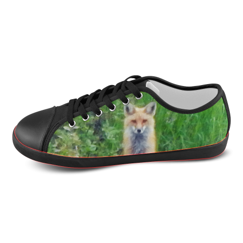Red Fox Men's Canvas Shoes (Model 016)